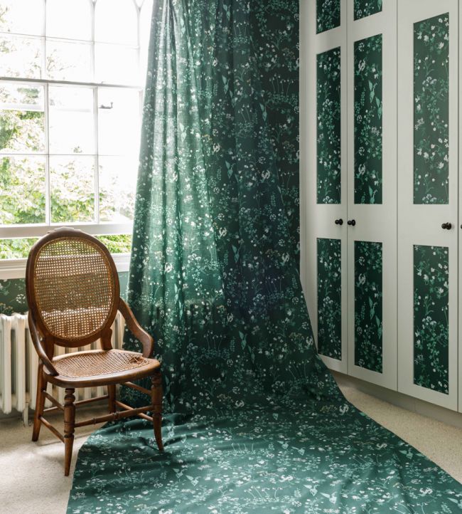 Botanica Fabric - Woodland Green - BGF050501 - Barneby Gates