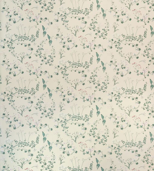 Botanica Wallpaper - Ivory - BG2400202 - Barneby Gates