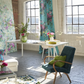 Bouquet De Roses Wallpaper - Celadon - PDG1173/01 - Designers Guild