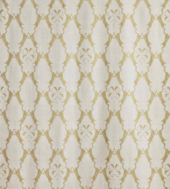 Boxing Hares Fabric - Gold - BGF010-203 - Barneby Gates