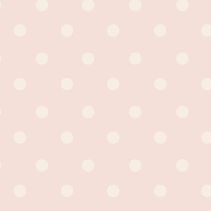Button Spot Wallpaper - Pink - 125520 - Cath Kidston