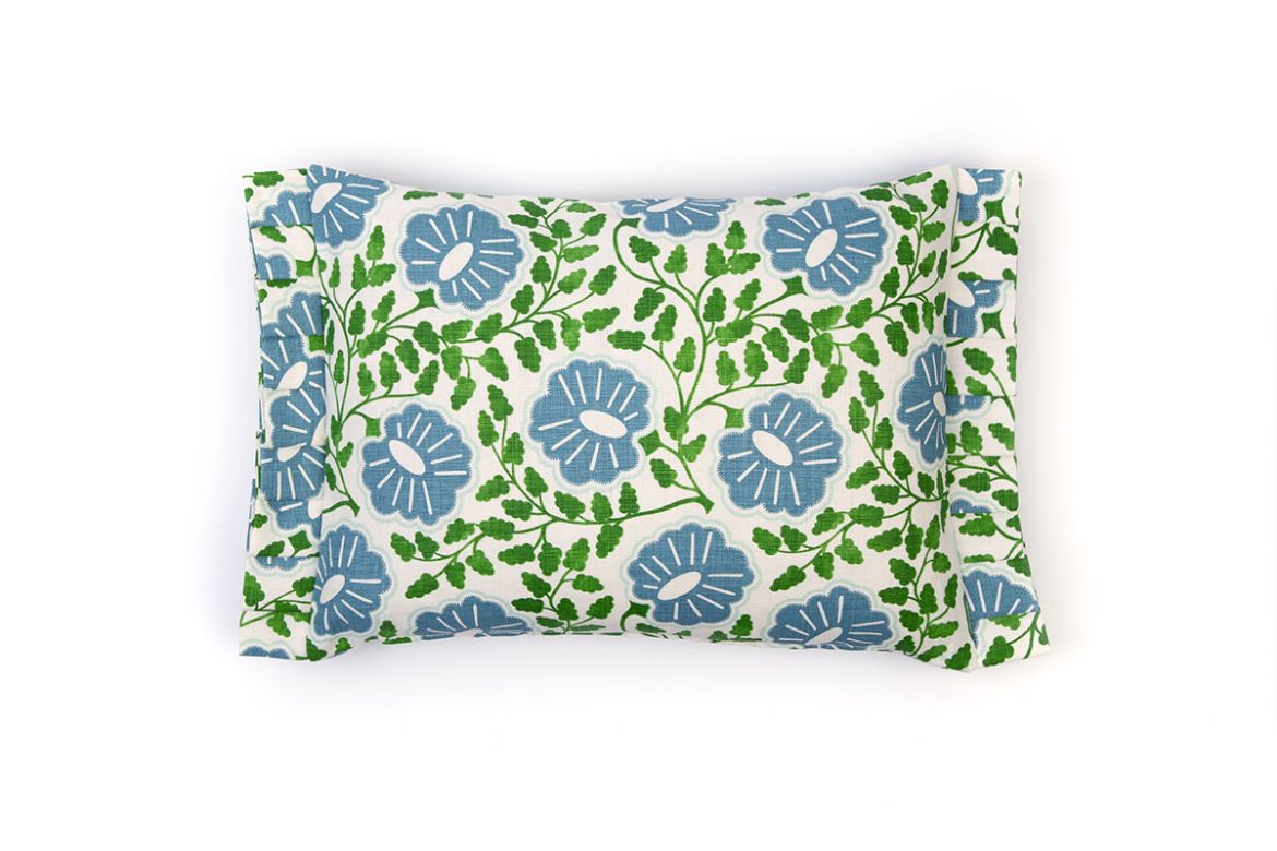 Punch Paisley Green Cushion