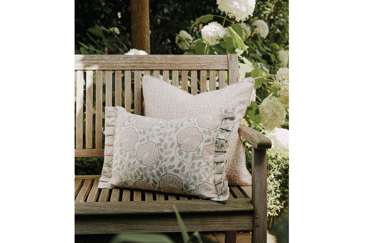 Punch Paisley Olive Room Cushion