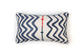 Rick Rack Indigo Back Cushion
