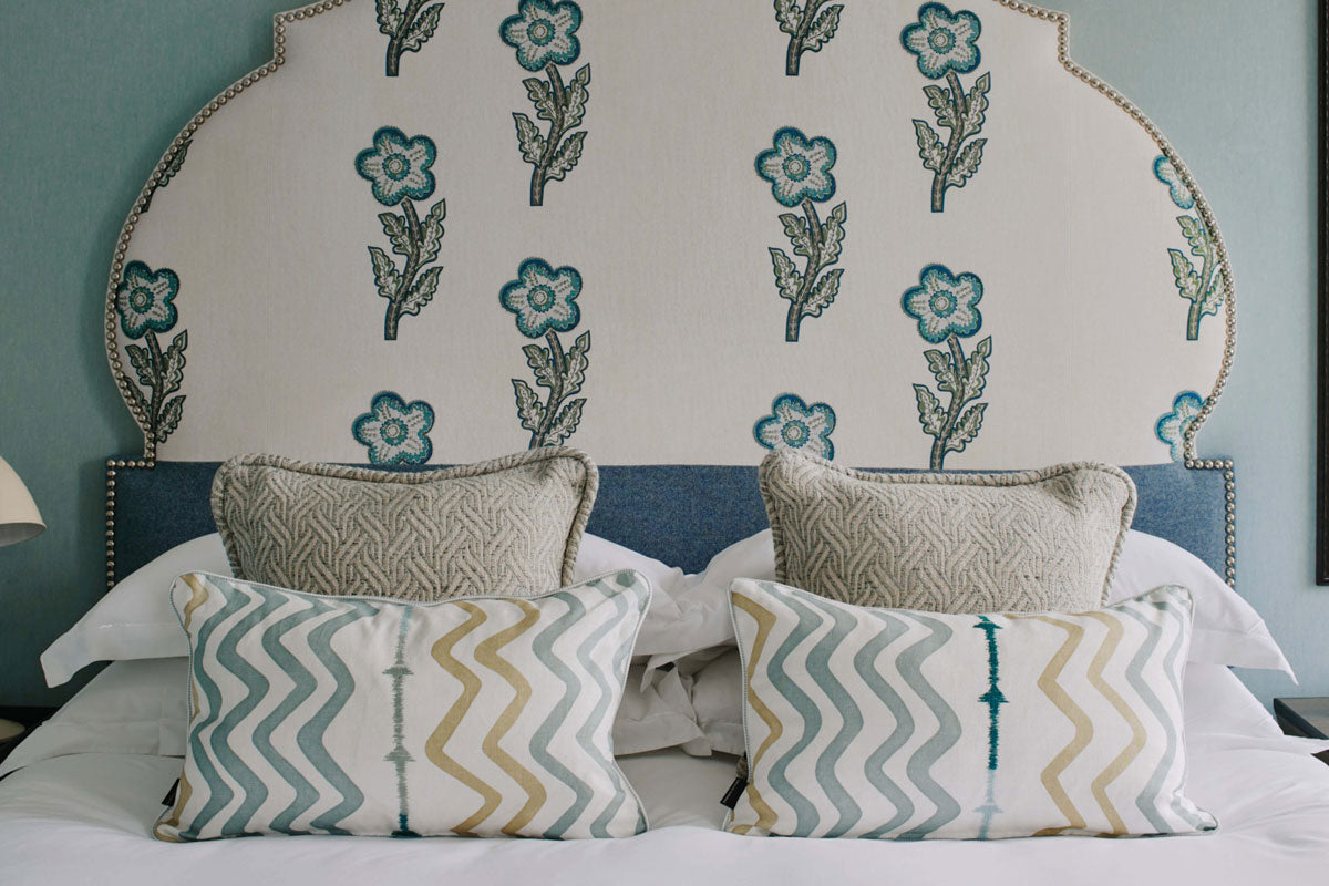 Rick Rack Sage Room Cushion