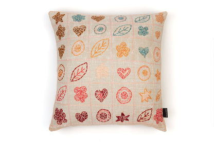 Refugee Craft Group Squares Cushion