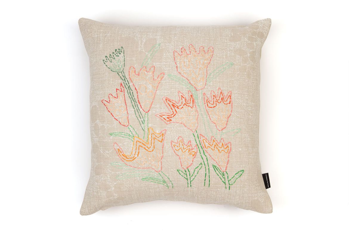 Alice Kettle Crocus Cushion