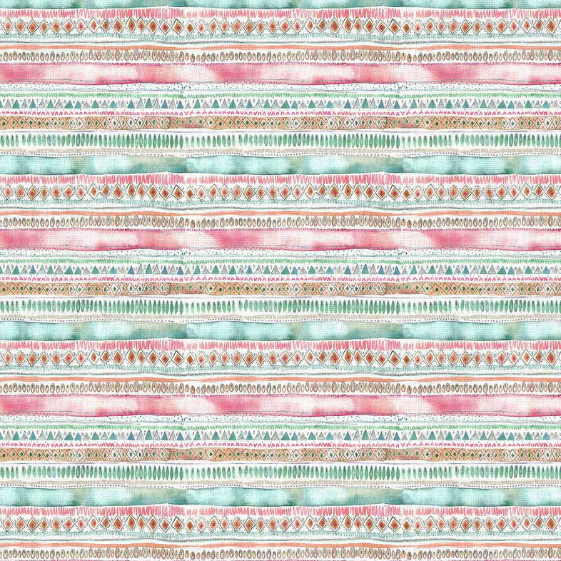 Carnival Stripe Dusk Fabric