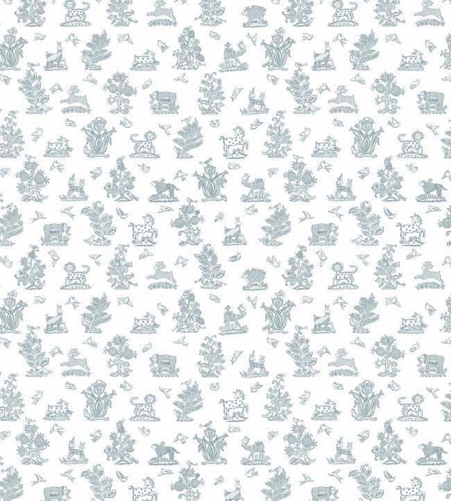 Beasties Fabric - Silver