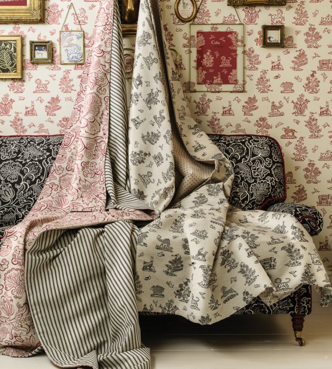 Milson Room Fabric - Black