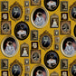A Cavalcade Of Cats Wallpaper - Mustard - The Graduate Collection