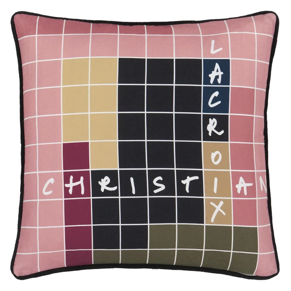 Reve De Papier Jais Cushion