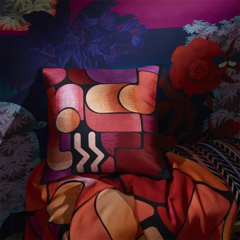 Lacroix Graphe Magenta Room Cushion