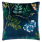 Porcelaine De Chine Velours Indigo Cushion - Designers Guild