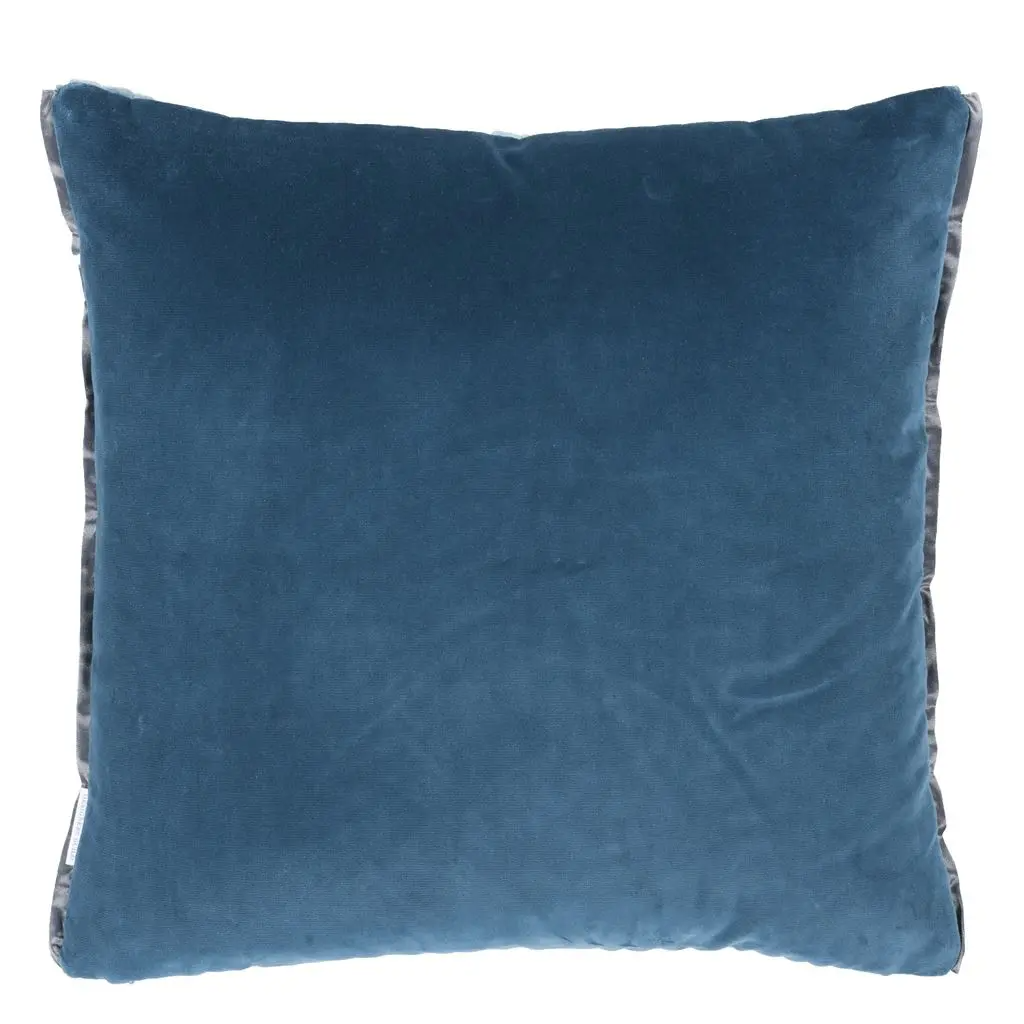 Cassia Cord Mist Velvet Cushion