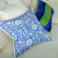 Outdoor Shaqui Prussian Cushion - Designers Guild