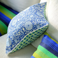 Outdoor Shaqui Prussian Cushion - Designers Guild