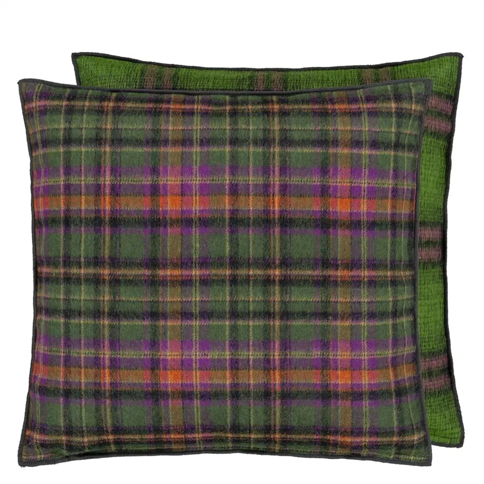 Abernethy Amethyst Wool Cushion - Designers Guild