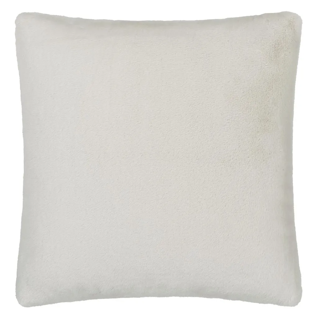 Herdwick Chalk Faux Fur Cushion