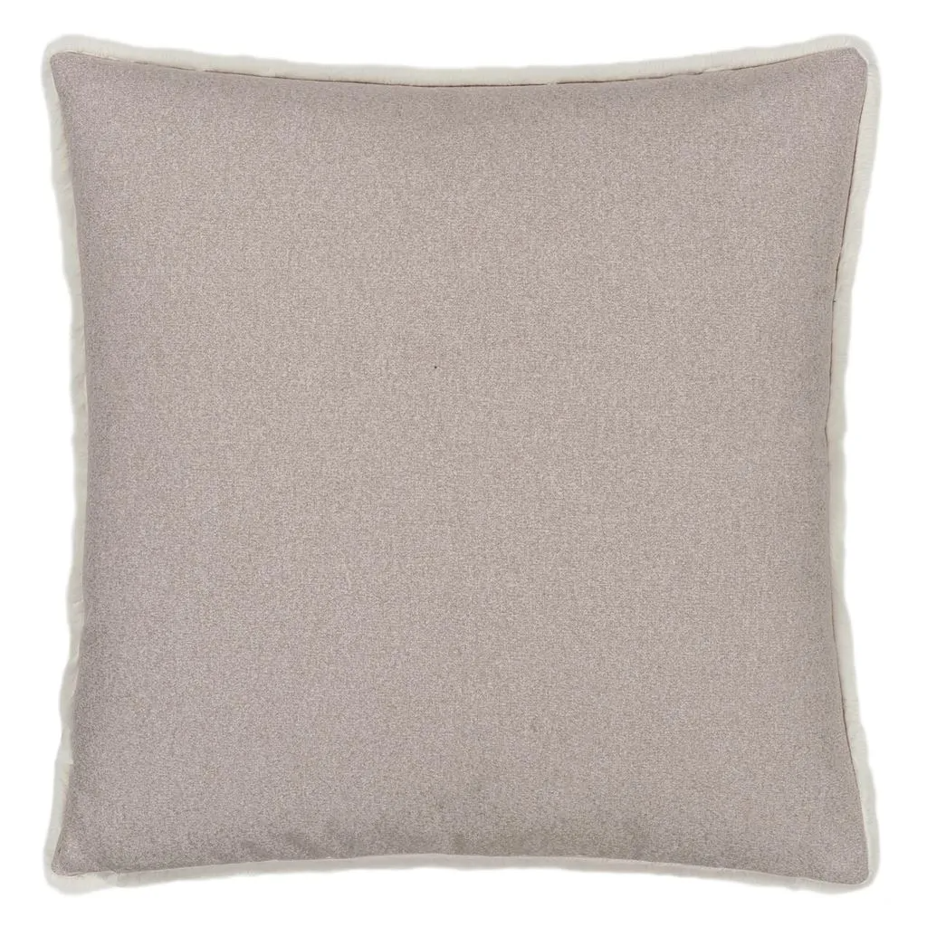 Herdwick Chalk Faux Fur Cushion