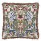 Ikebana Damask Cameo Embroidered Cotton Cushion - Designers Guild