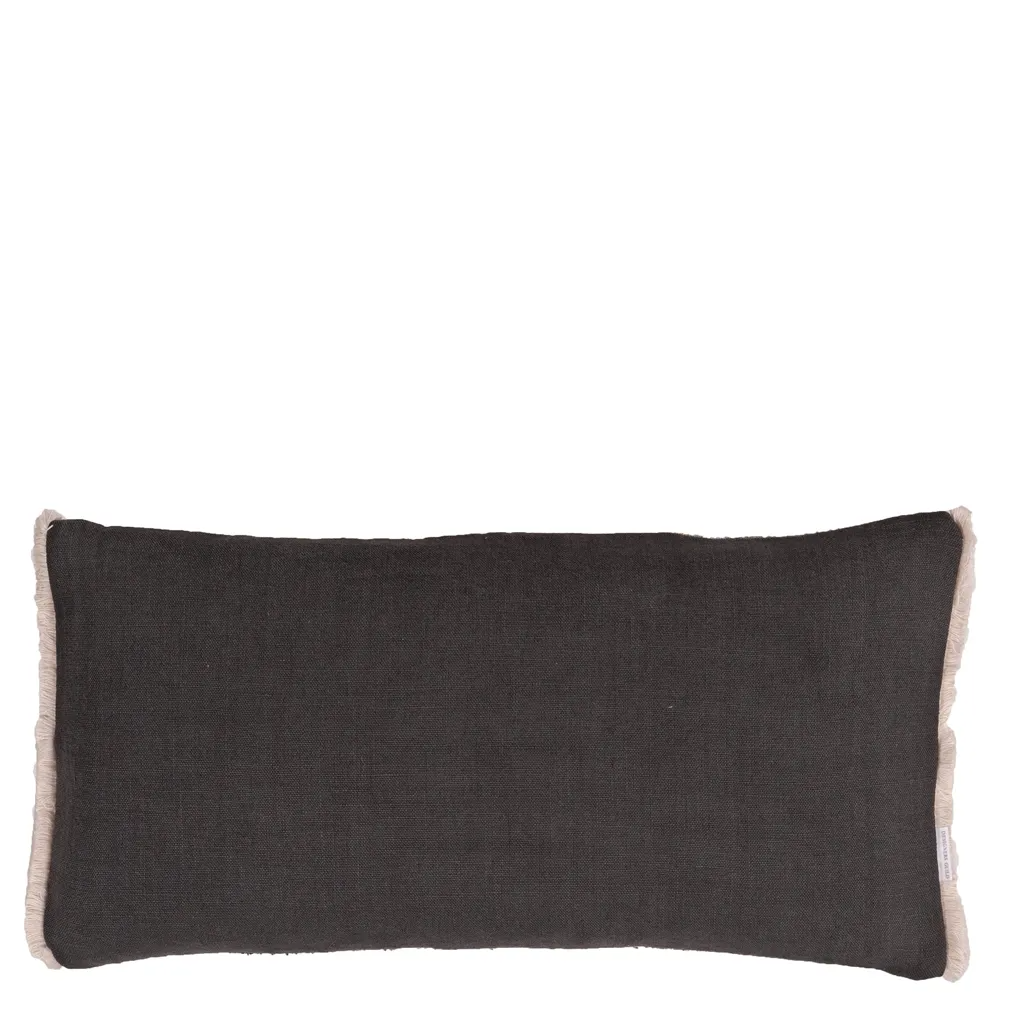 Sakiori Graphite Boucle Cushion - Designers Guild