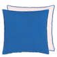 Brera Lino Lagoon & Alabaster Linen Cushion - Designers Guild