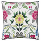 Brocart Decoratif Fuchsia Linen Cushion - Designers Guild