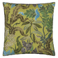 Brocart Decoratif Moss Linen Cushion - Designers Guild