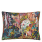Foret Impressionniste Forest Cotton Cushion - Designers Guild