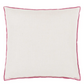 Brera Lino Alabaster & Fuchsia Linen Cushion - Designers Guild