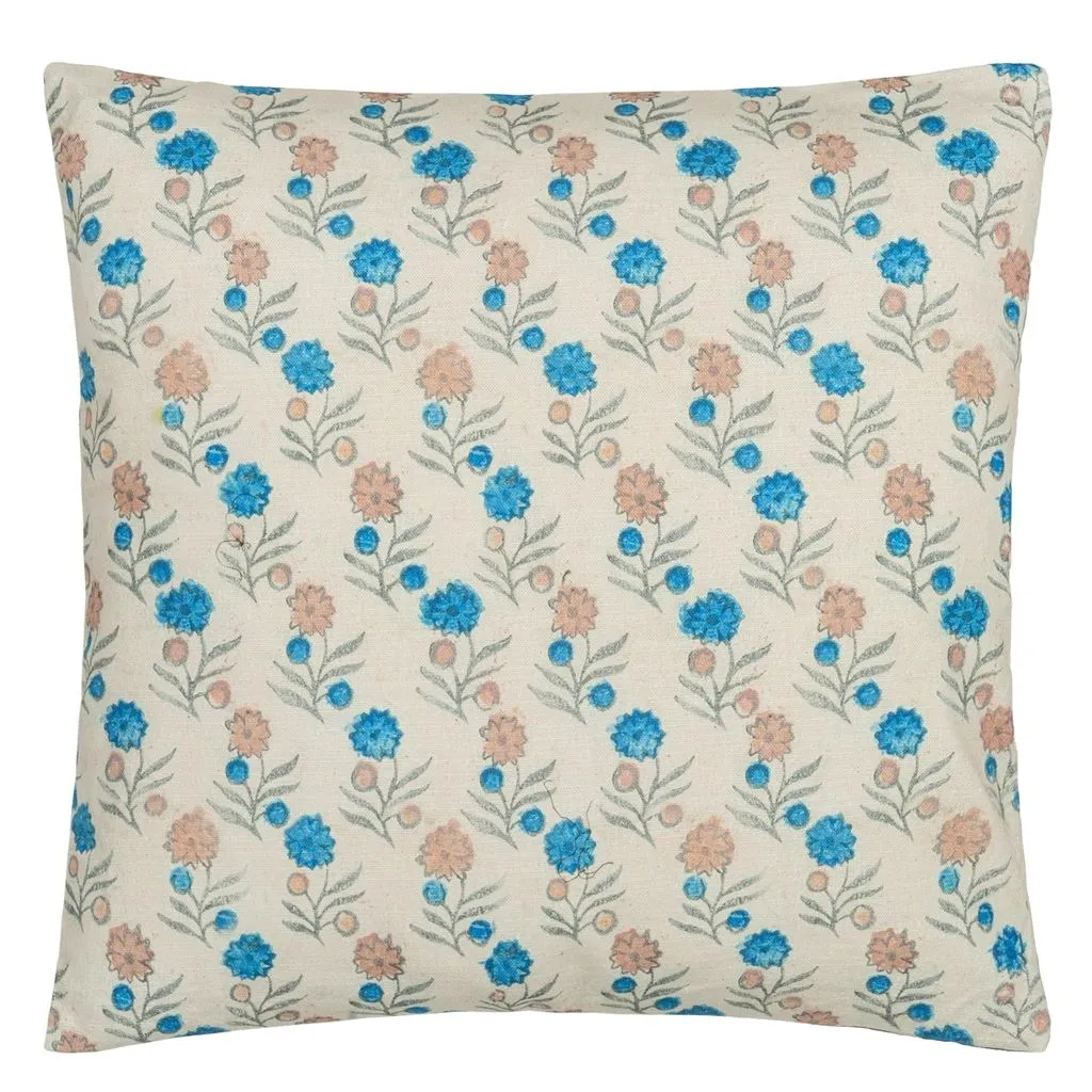 Ellen's Eyes Parchment Cushion - Designers Guild