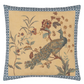 Peacock Toile Sepia Cushion - Designers Guild