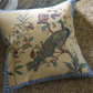 Peacock Toile Sepia Cushion - Designers Guild