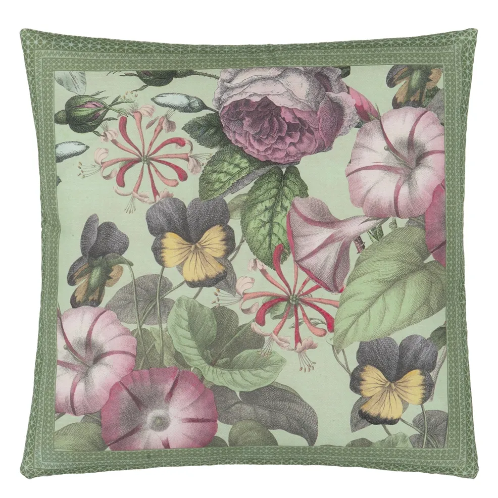 Botany Sage Cushion - Designers Guild