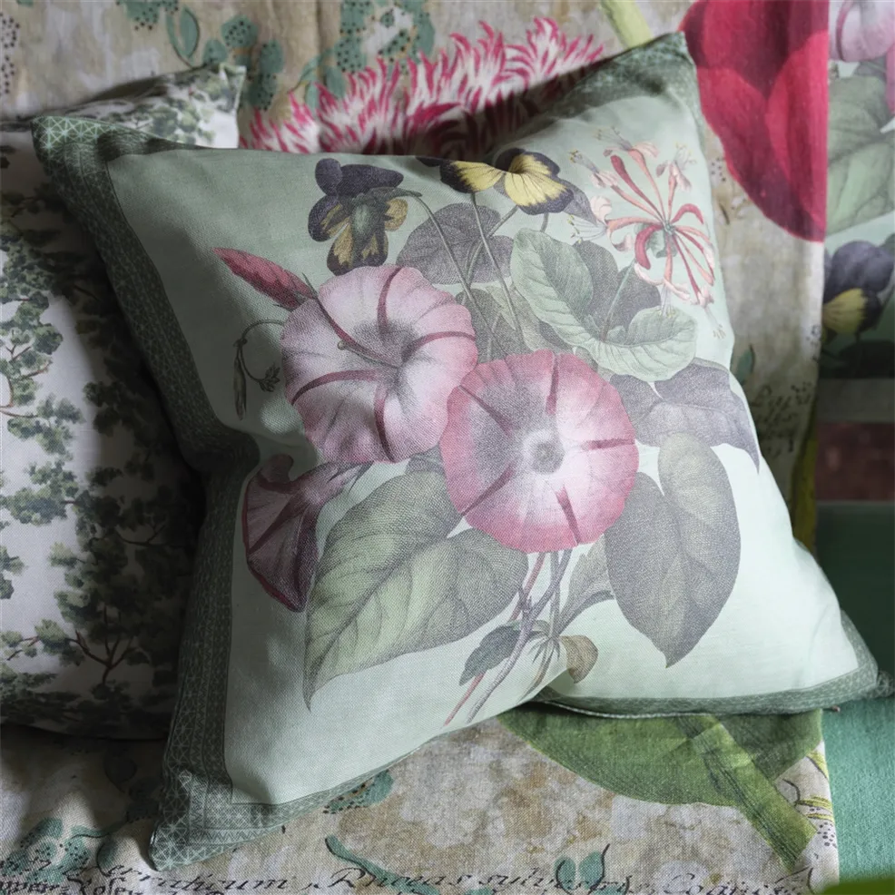 Botany Sage Cushion - Designers Guild