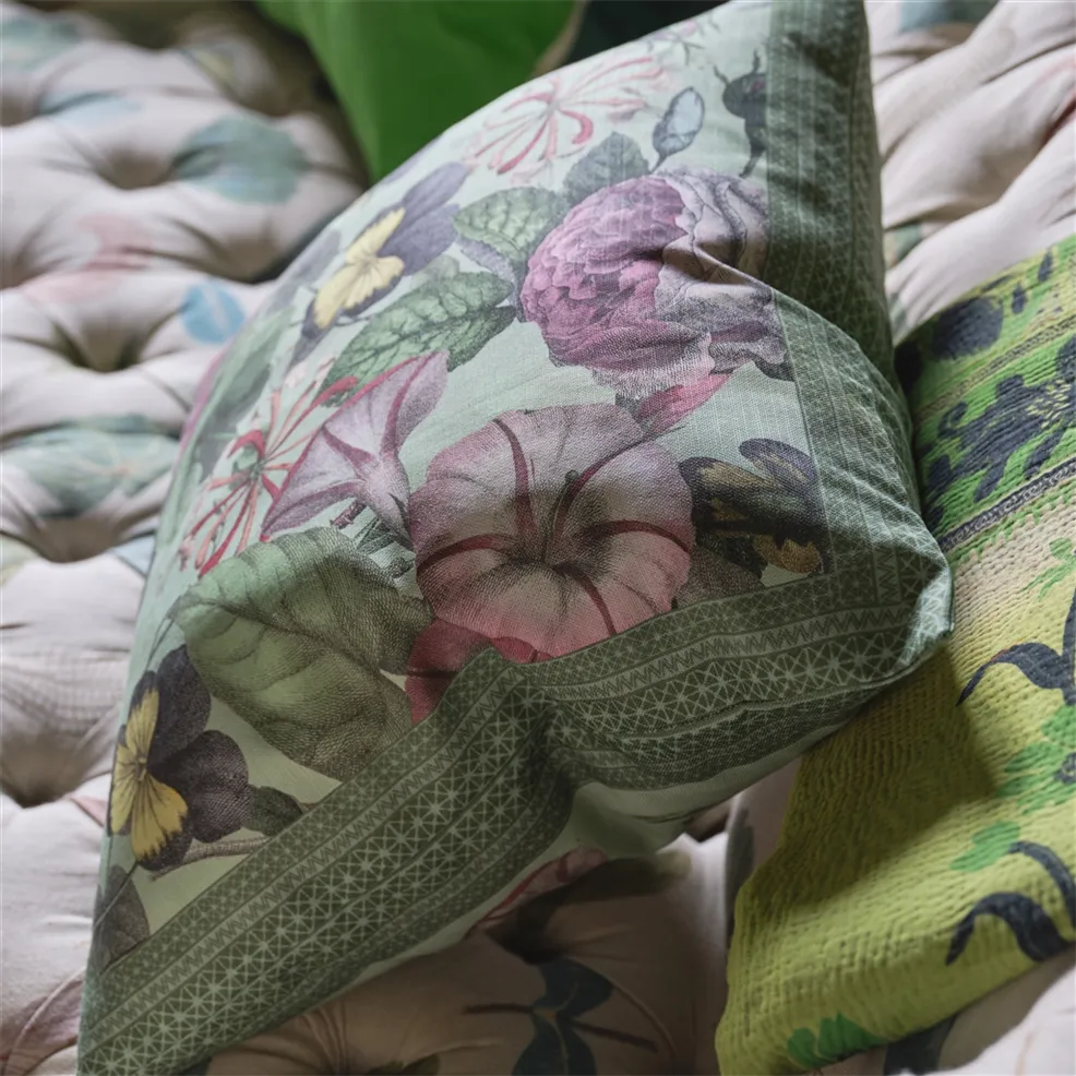 Botany Sage Cushion - Designers Guild