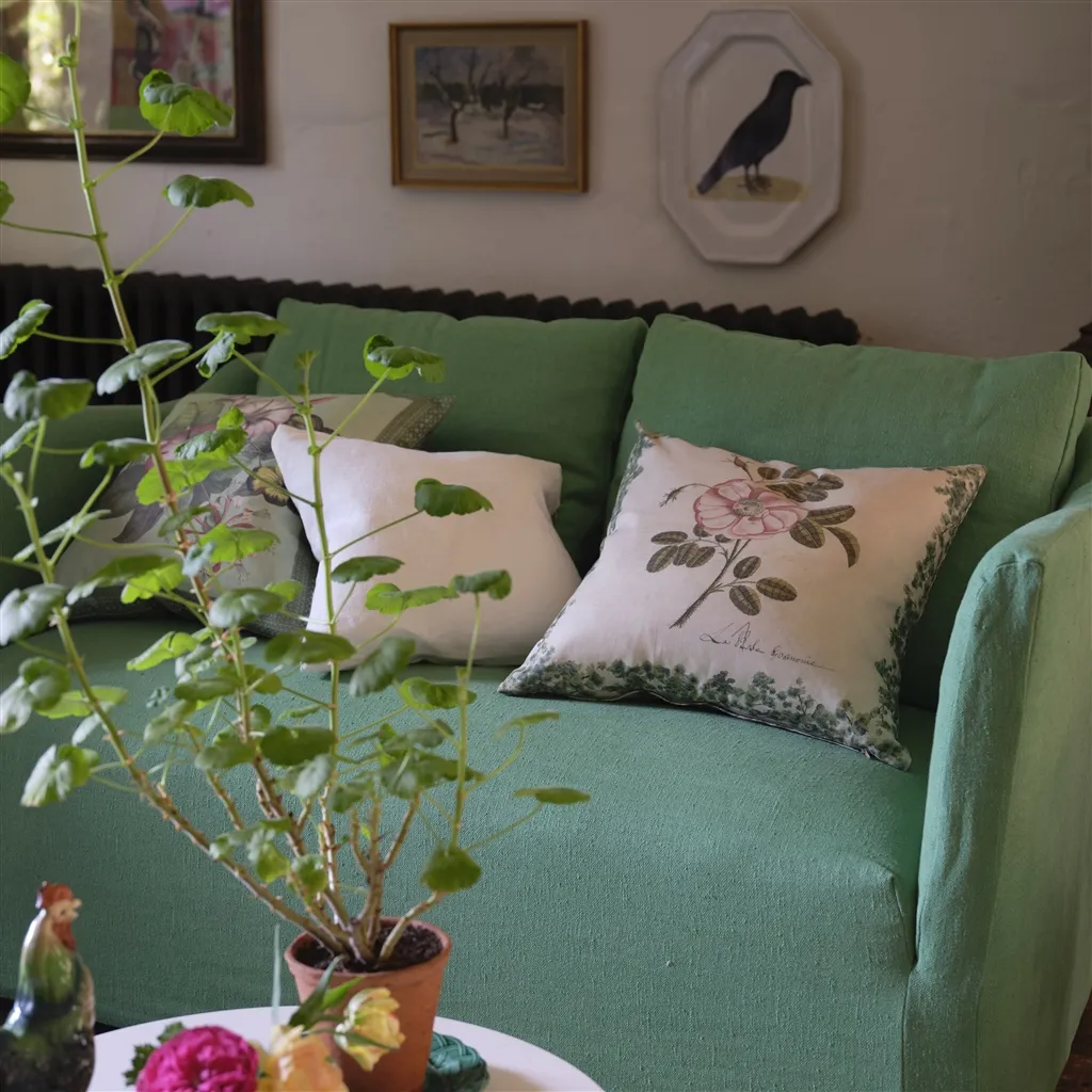 La Rose Rose Cushion - Designers Guild