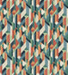 Ricochet Fabric - Teal