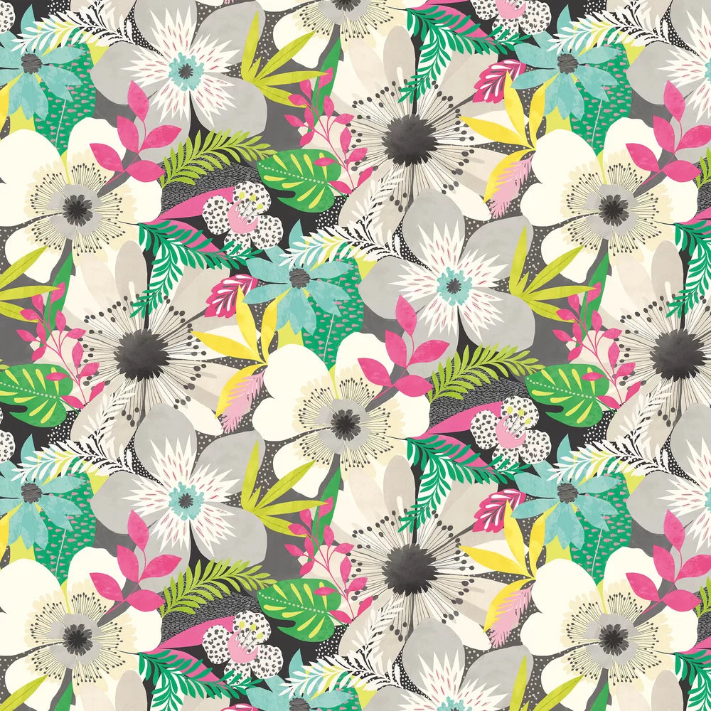 Floral Riot Wallpaper
