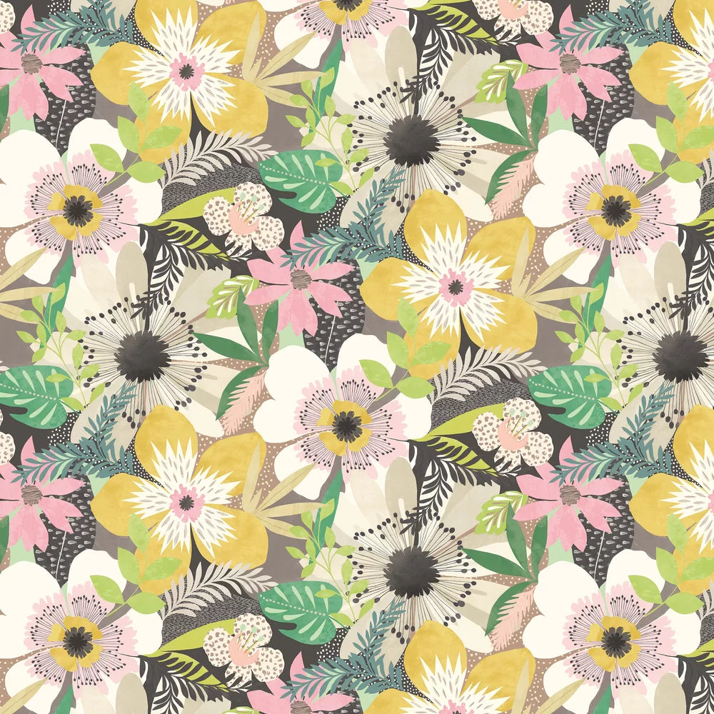 Floral Riot Wallpaper