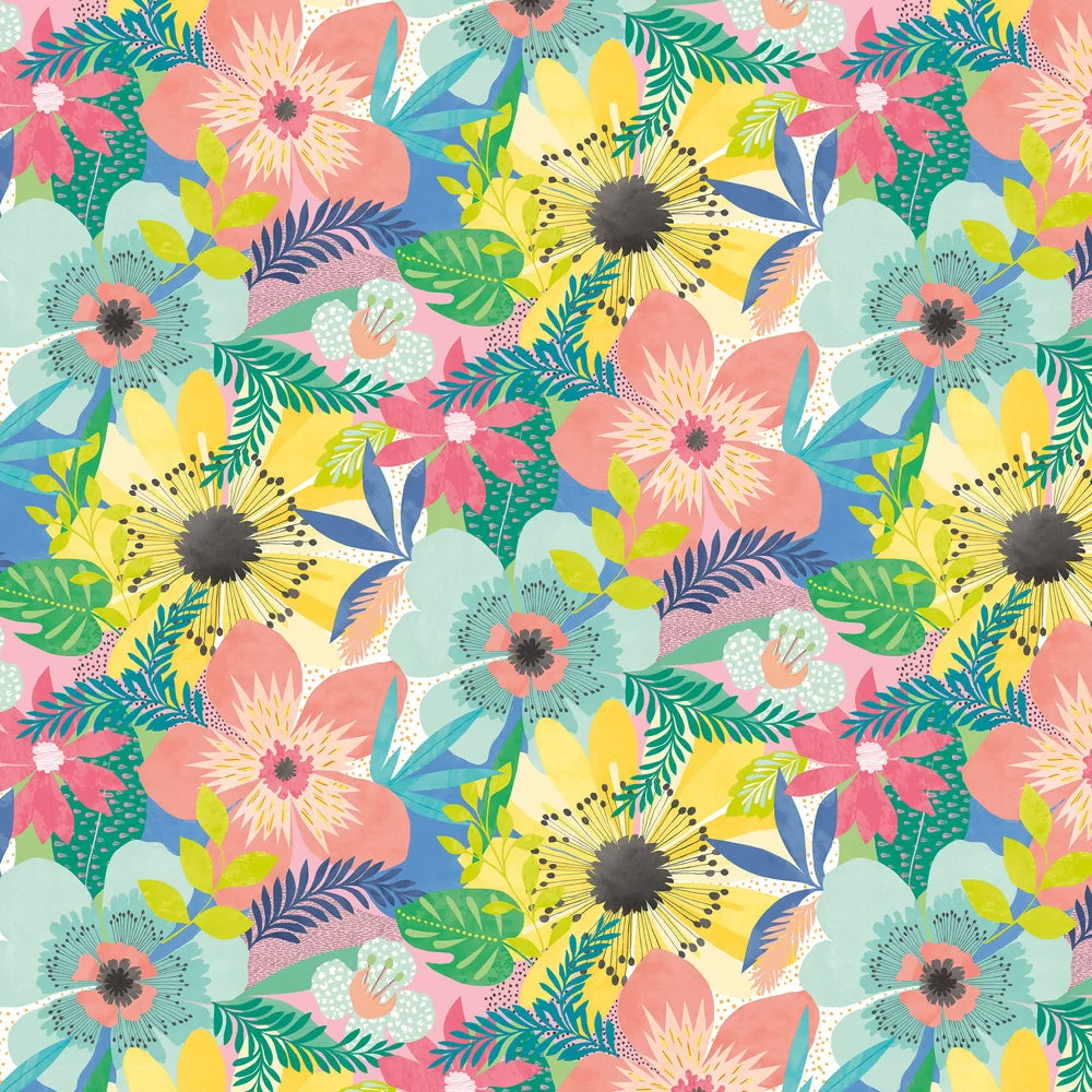 Floral Riot Wallpaper