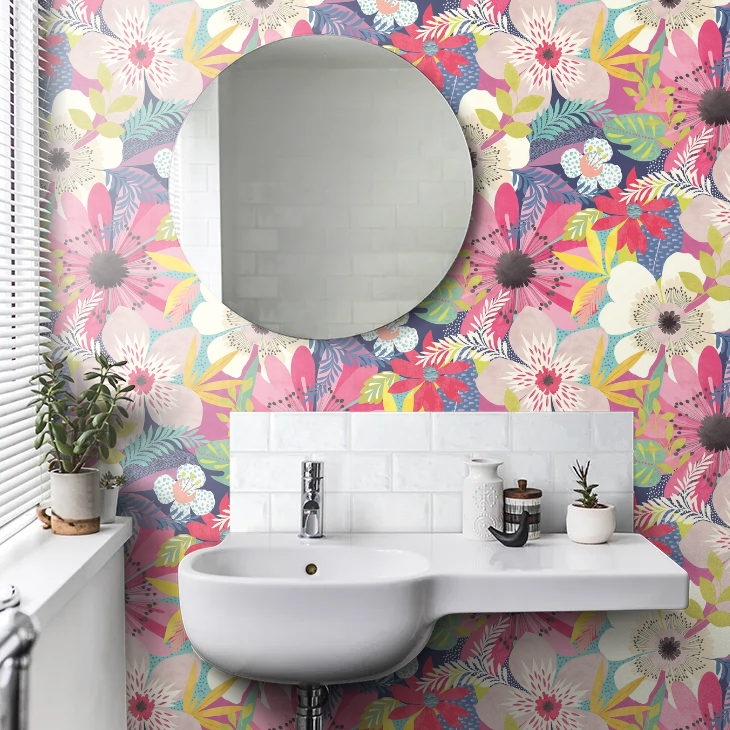 Floral Riot Wallpaper