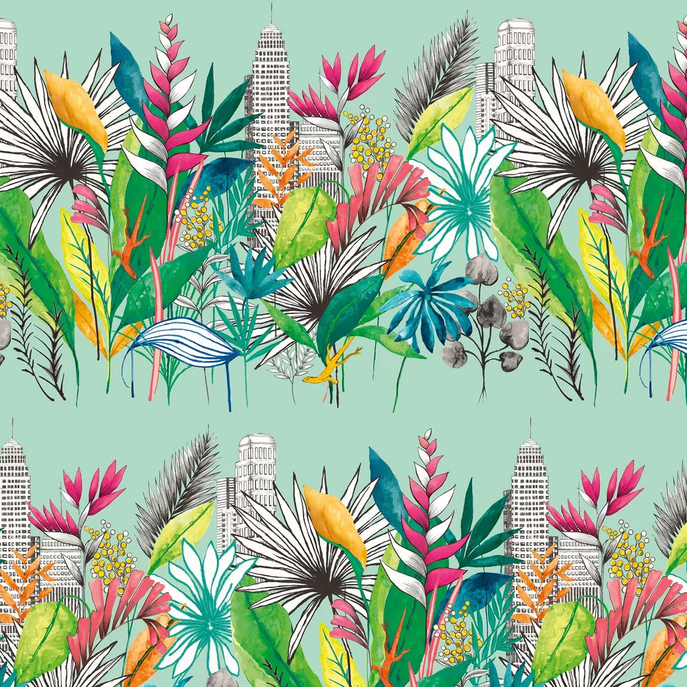 Urban Tropic Wallpaper