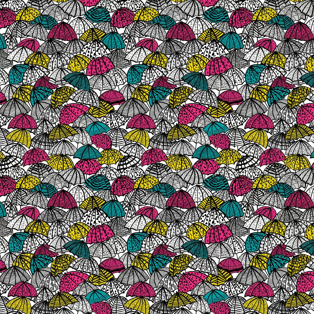 Jolly Brollies Wallpaper
