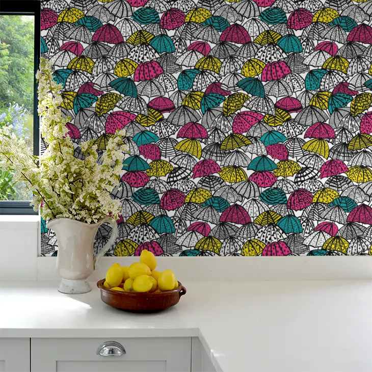 Jolly Brollies Wallpaper