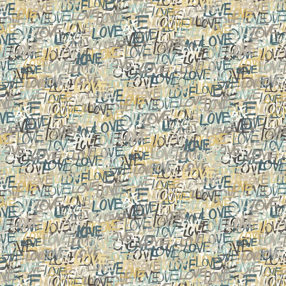 Love Scribble Wallpaper