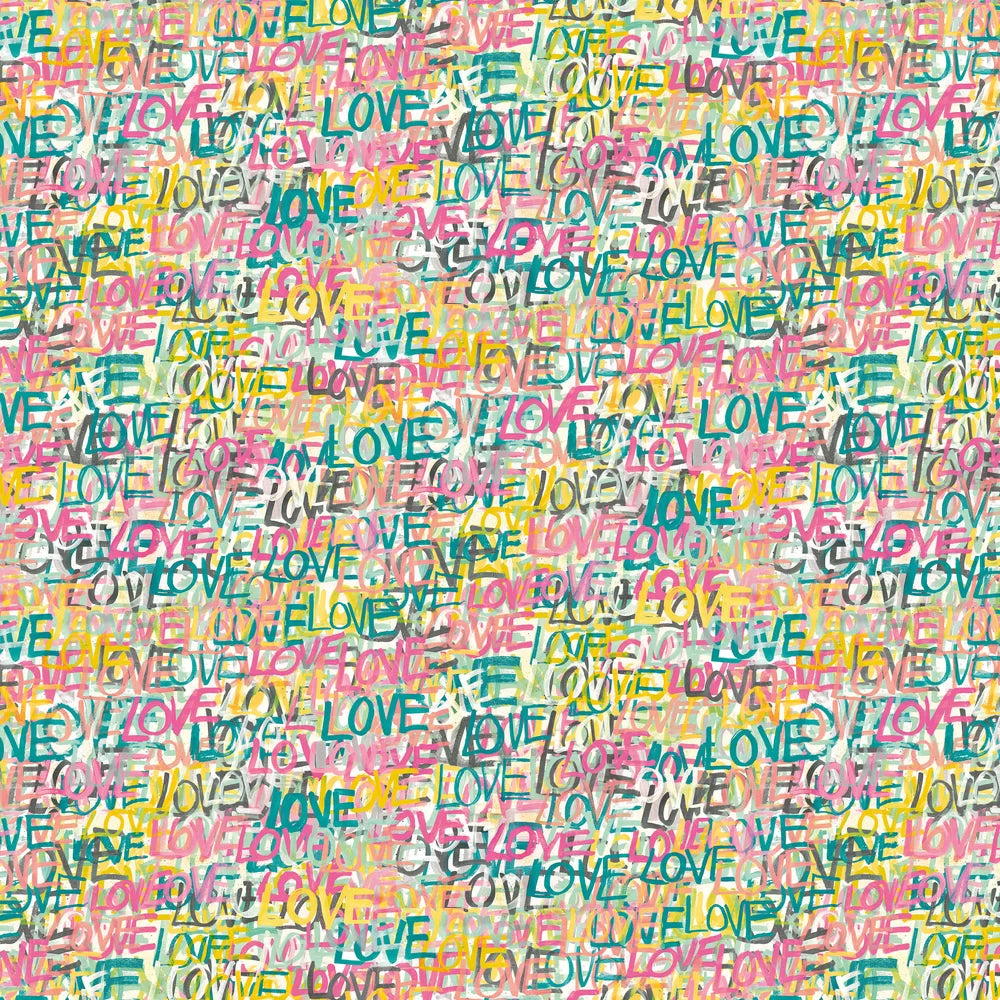 Love Scribble Wallpaper
