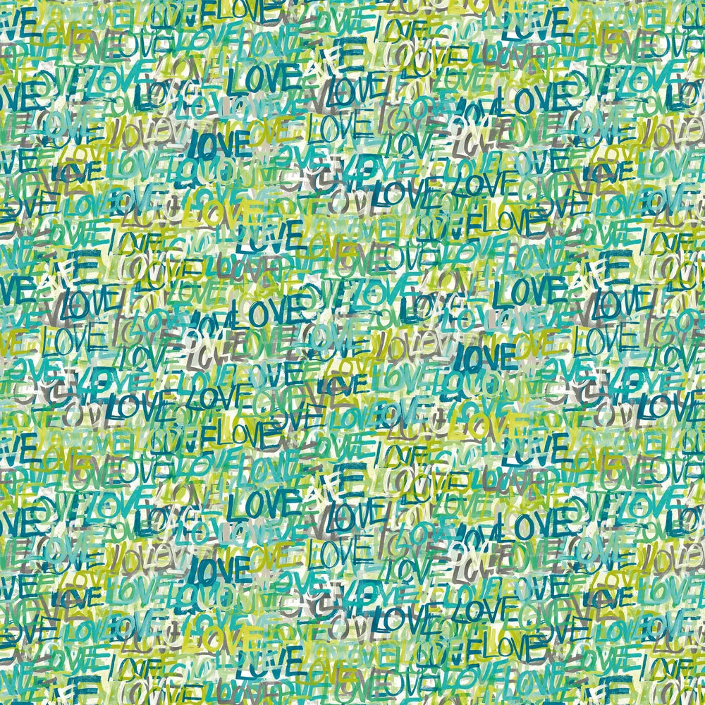 Love Scribble Wallpaper