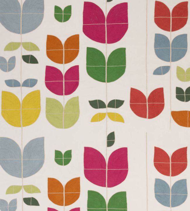 Happy Flowers Fabric